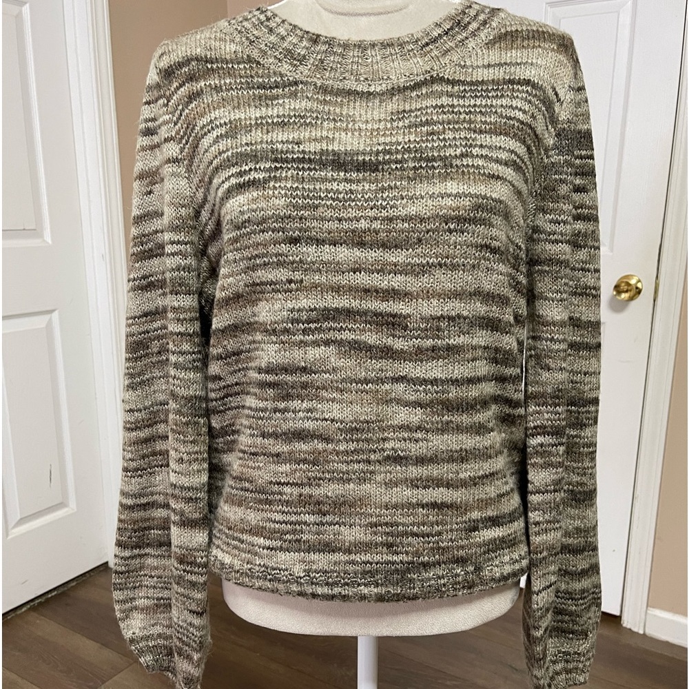 Moon River Balloon sleeve sweater size large